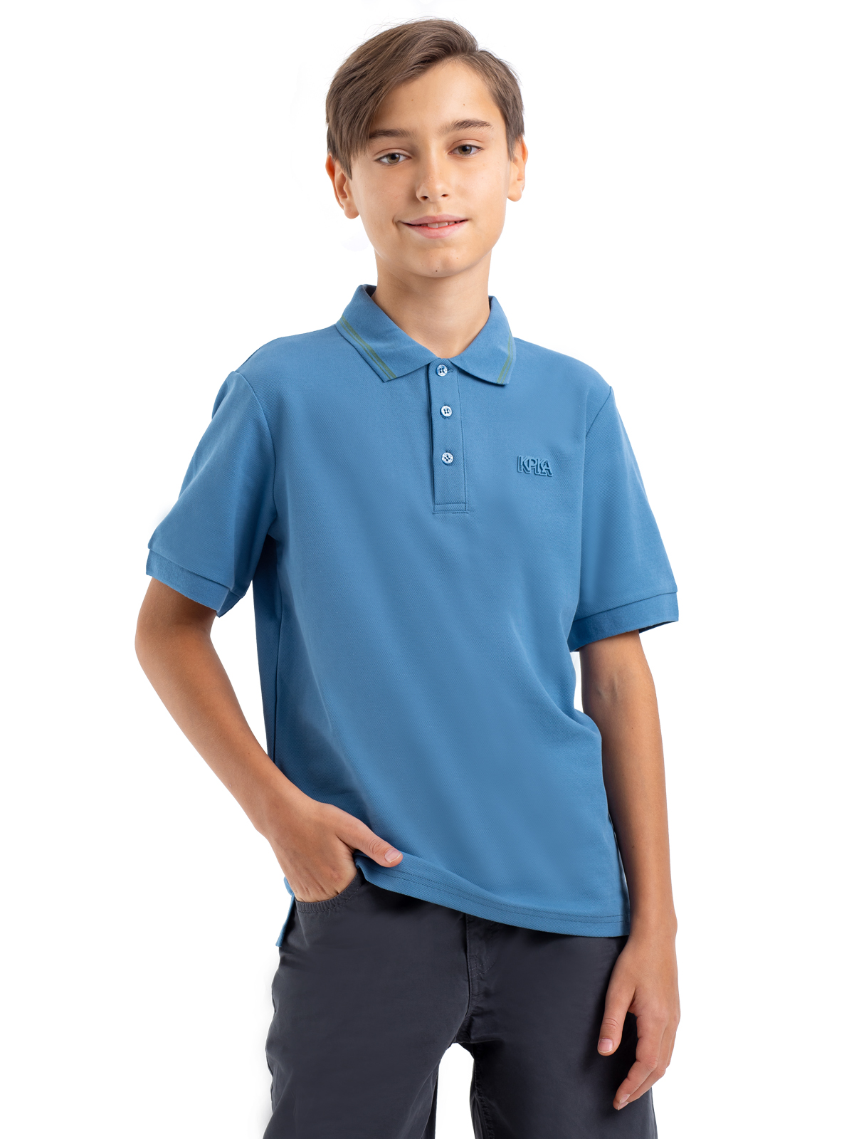 Футболка-поло Kapika LJBCT24-Z2 - фото 4