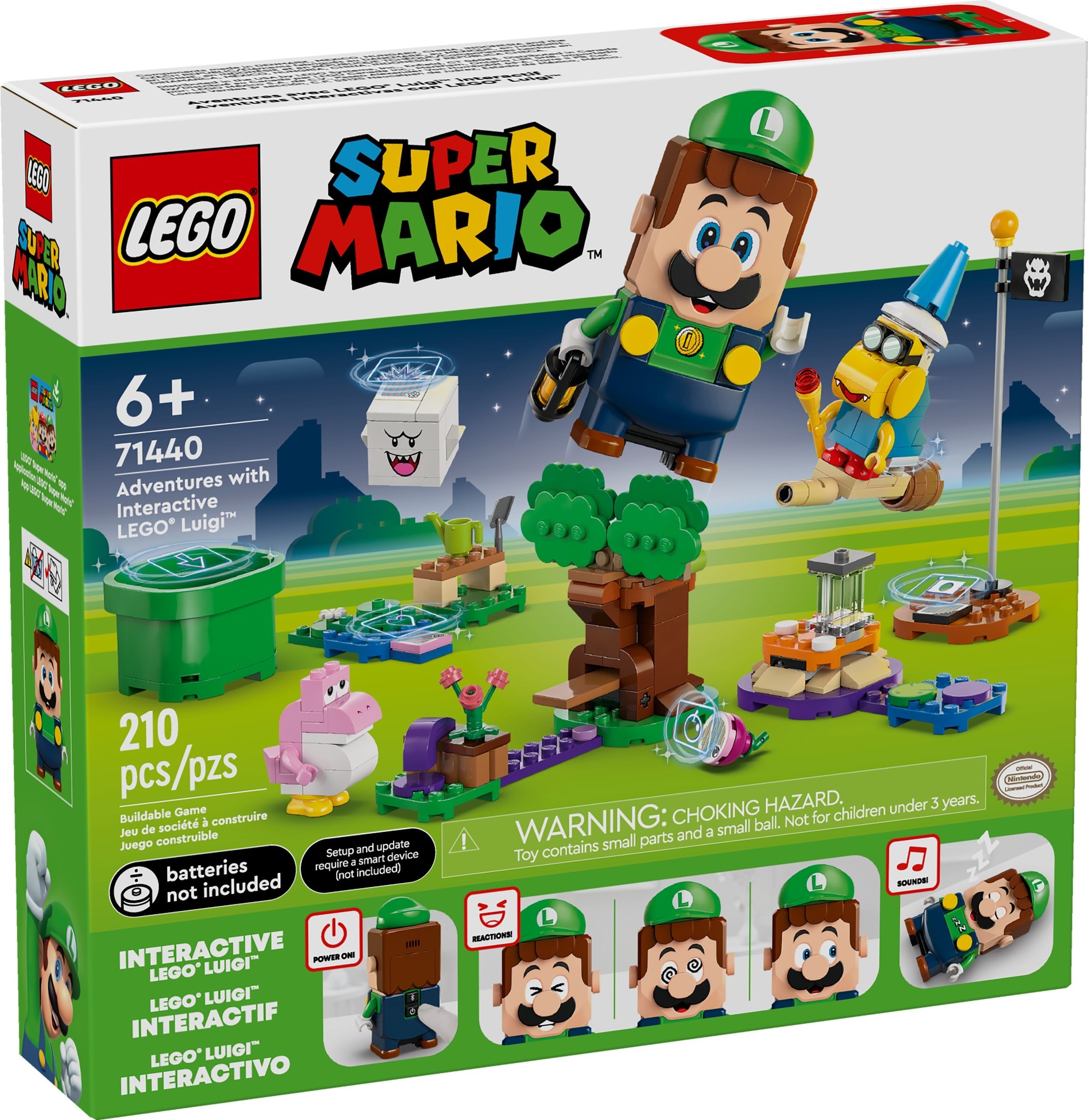 Конструктор LEGO Super Mario 71440 210 дет. - фото 1
