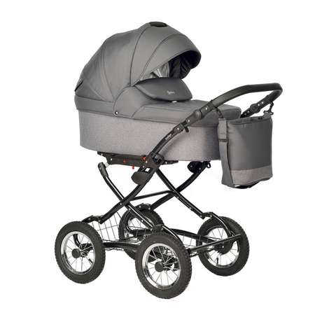 Коляска 2в1 Indigo Barbara Classic 05 серый