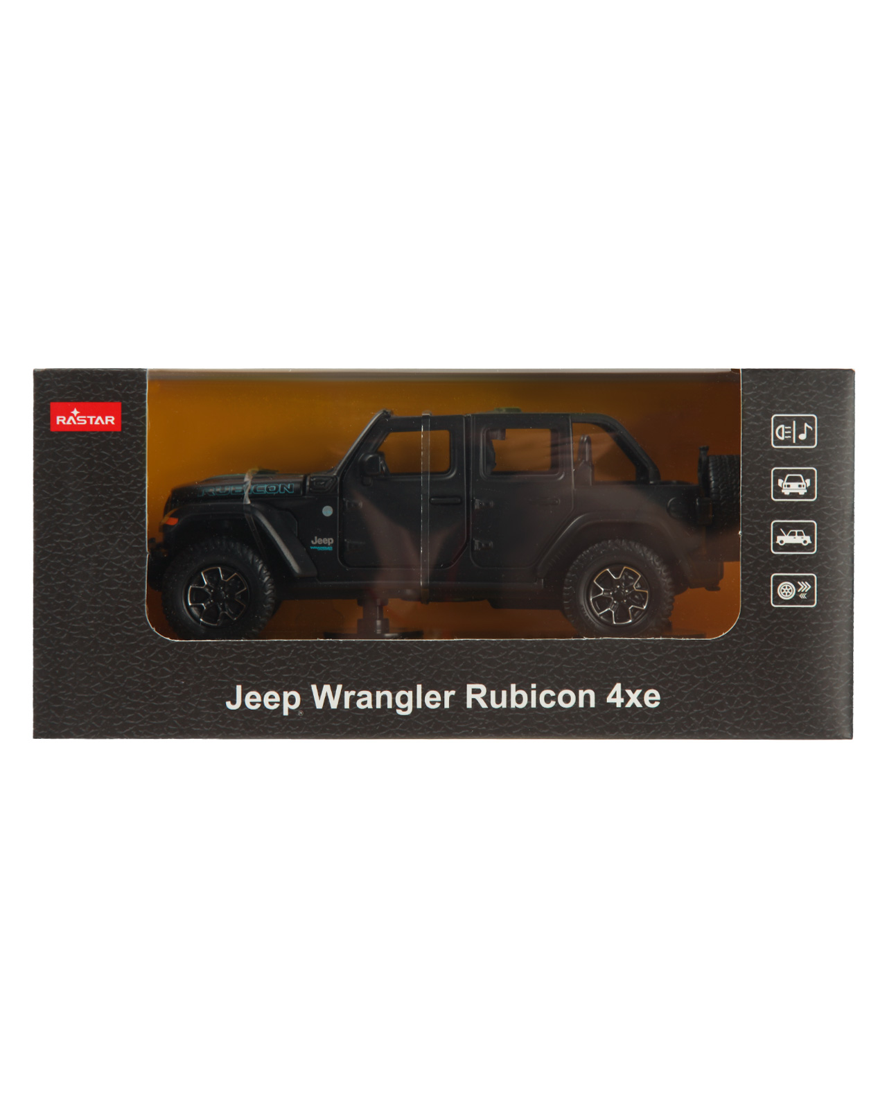 Внедорожник Rastar Jeep Wrangler Rubicon 4xe 1:32 64620 - фото 7