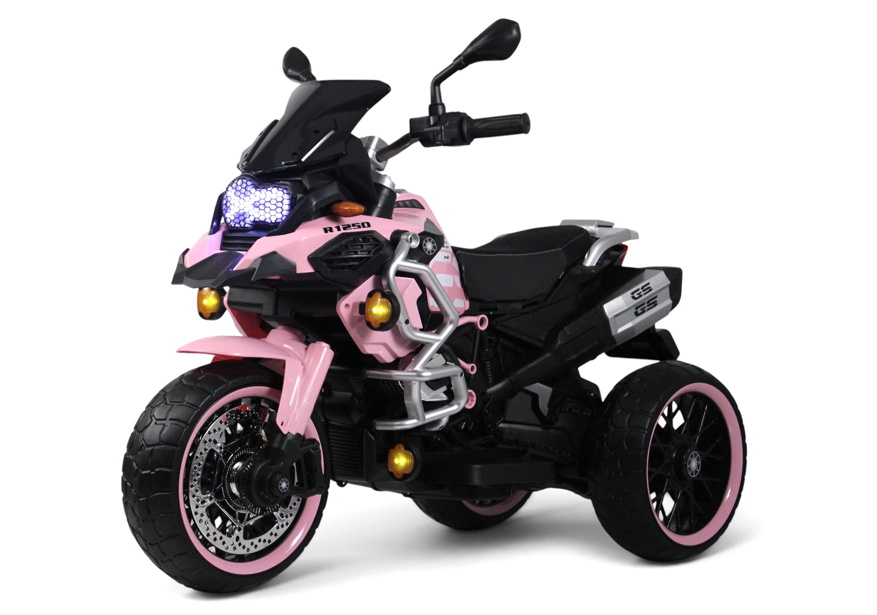 Электромобиль RIVERTOYS М008БХ-PINK - фото 3