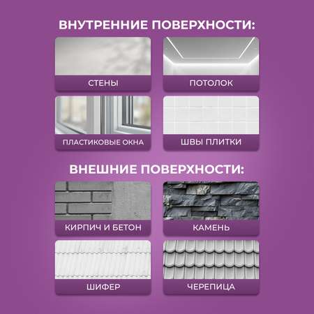 Уничтожитель плесени Ou!borka для стен и ванной концентрат 1 л