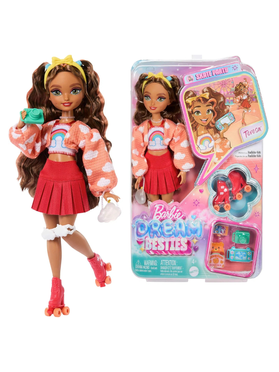 Кукла модельная Barbie 00-00019564 - фото 1