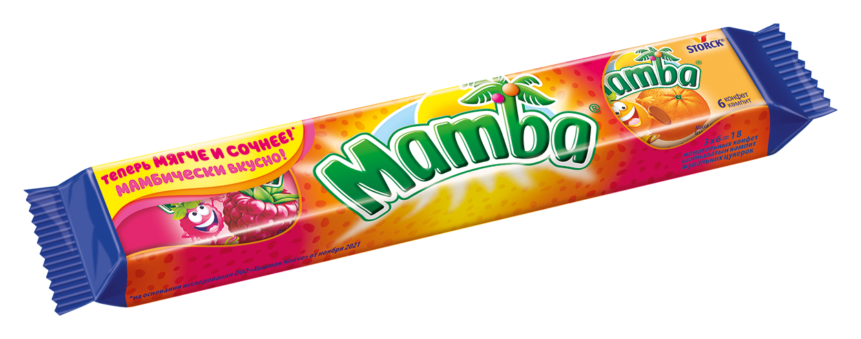 Жевательные конфеты MAMBA 79.5г - фото 1
