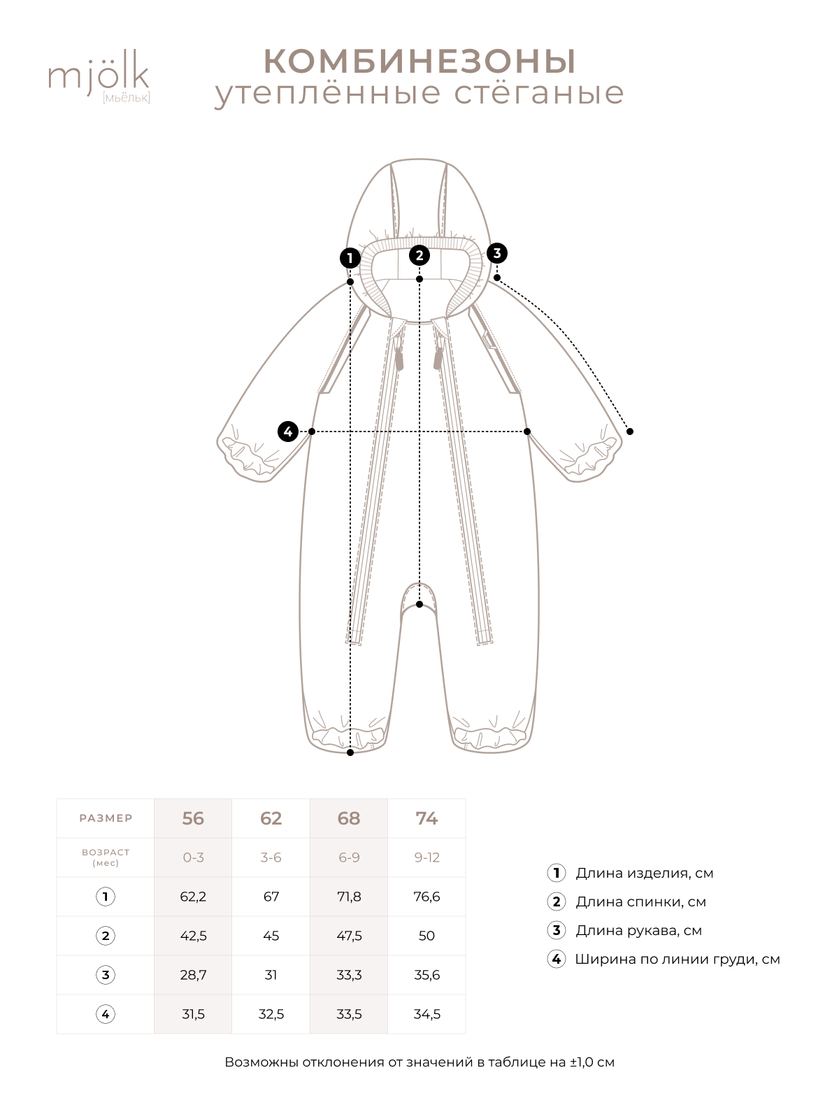 Комбинезон Mjolk 962662 - фото 6