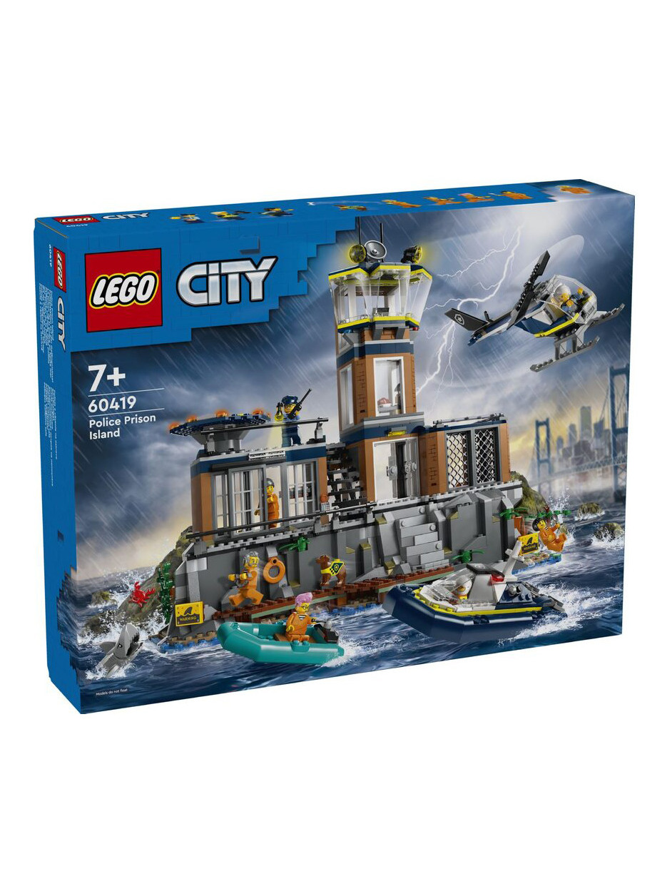 Конструктор LEGO City Полицейская тюрьма 980 дет. - фото 1