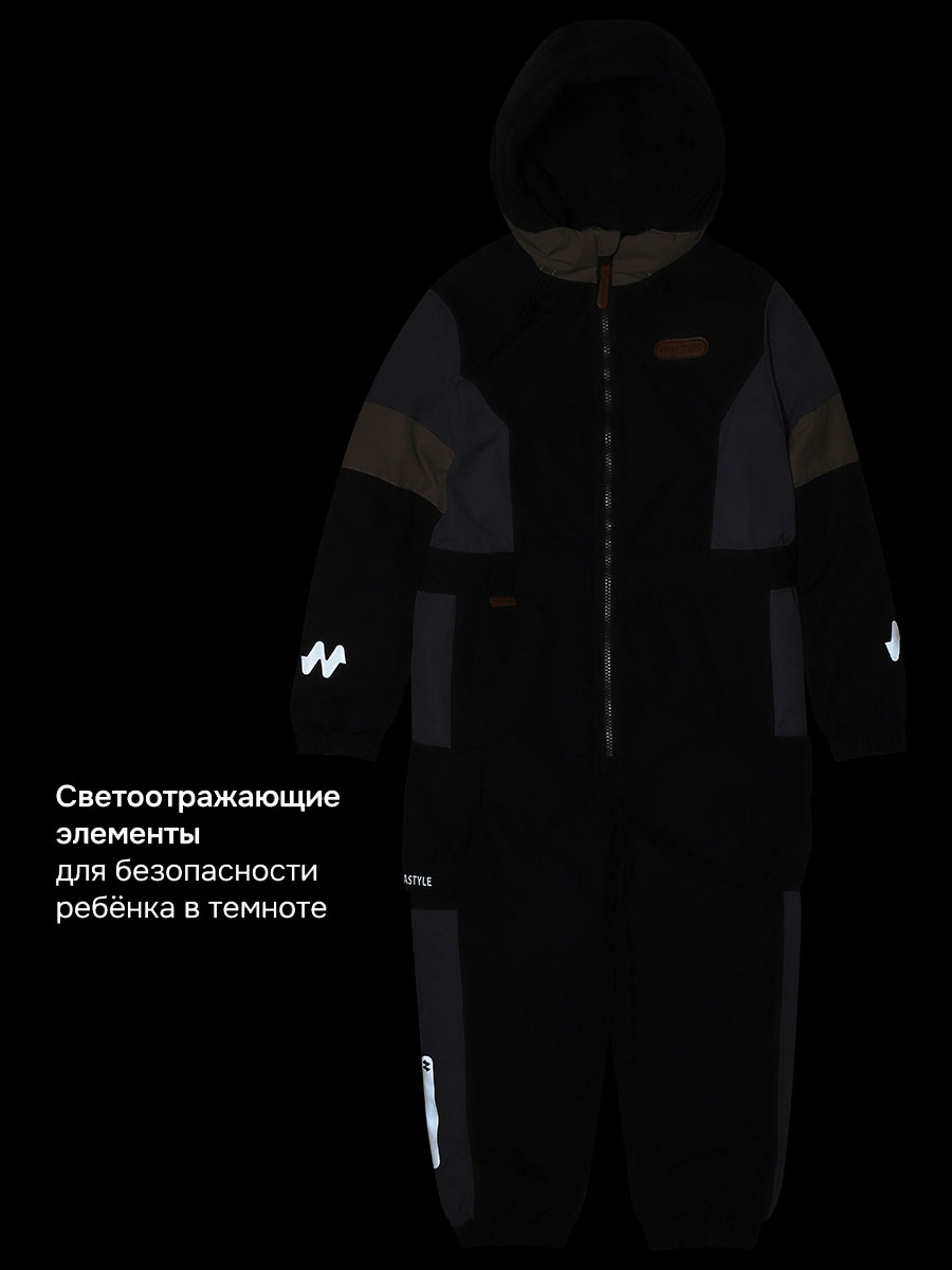 Комбинезон NIKASTYLE 8м2726 черный - фото 11