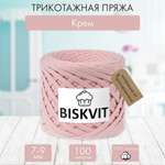 Трикотажная пряжа BISKVIT Крем