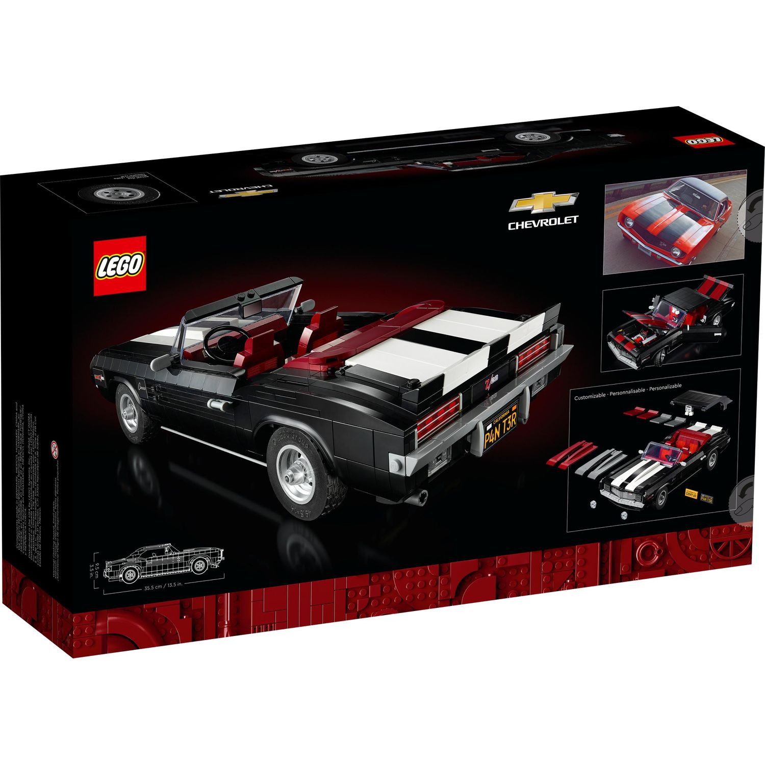 Конструктор LEGO Icons Chevrolet Camaro блочный - фото 10