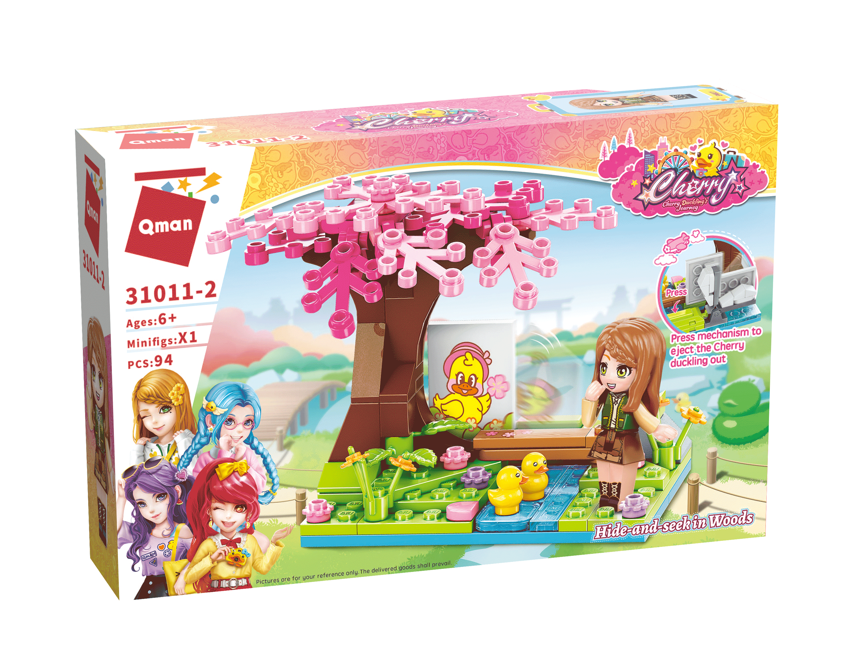 Конструктор QMAN 109 дет. в ассортименте - фото 5