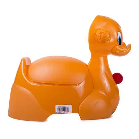 Горшок OK BABY QUACK Оранжевый