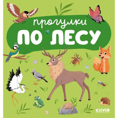 Главная книга малыша Clever Прогулки по лесу