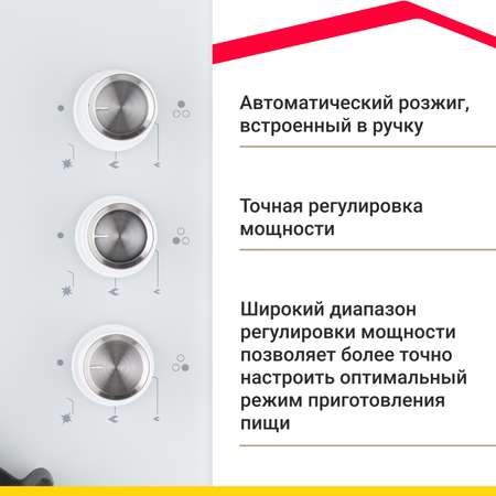 Газовая варочная панель Simfer Simfer H60Q40M471