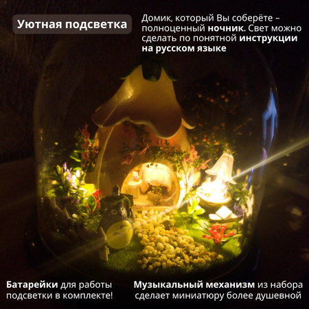 Конструктор Yarvita DIY House Сказочный сад