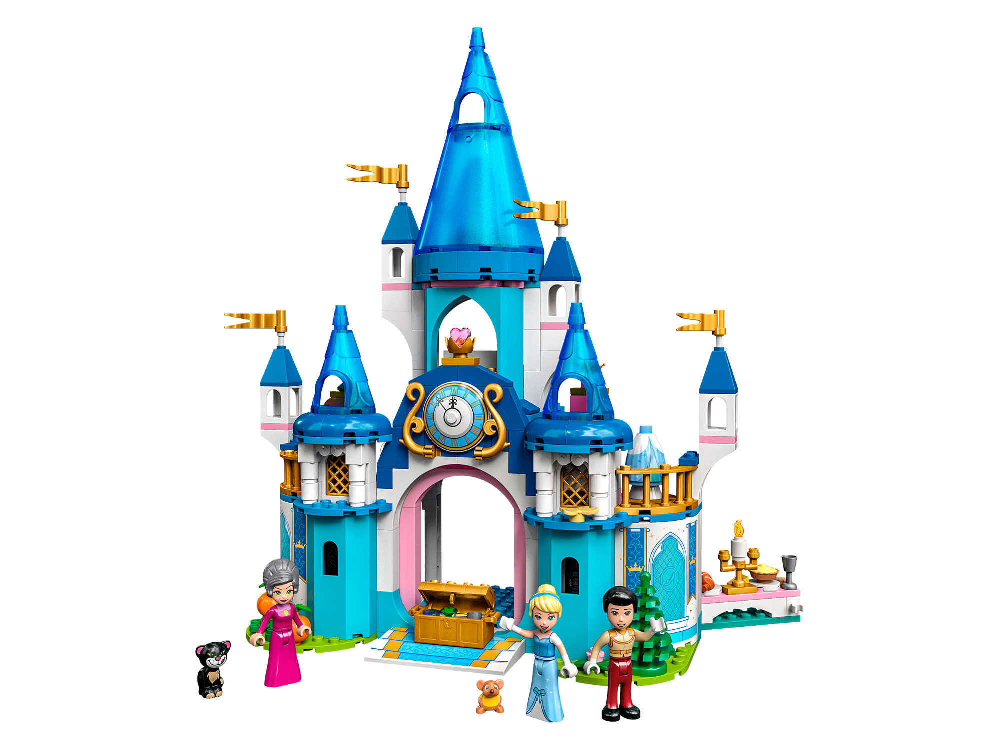 Конструктор LEGO Disney Princess Замок Золушки и Принца блочный - фото 2