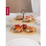 Подставка сервировочная APOLLO двухъярусная