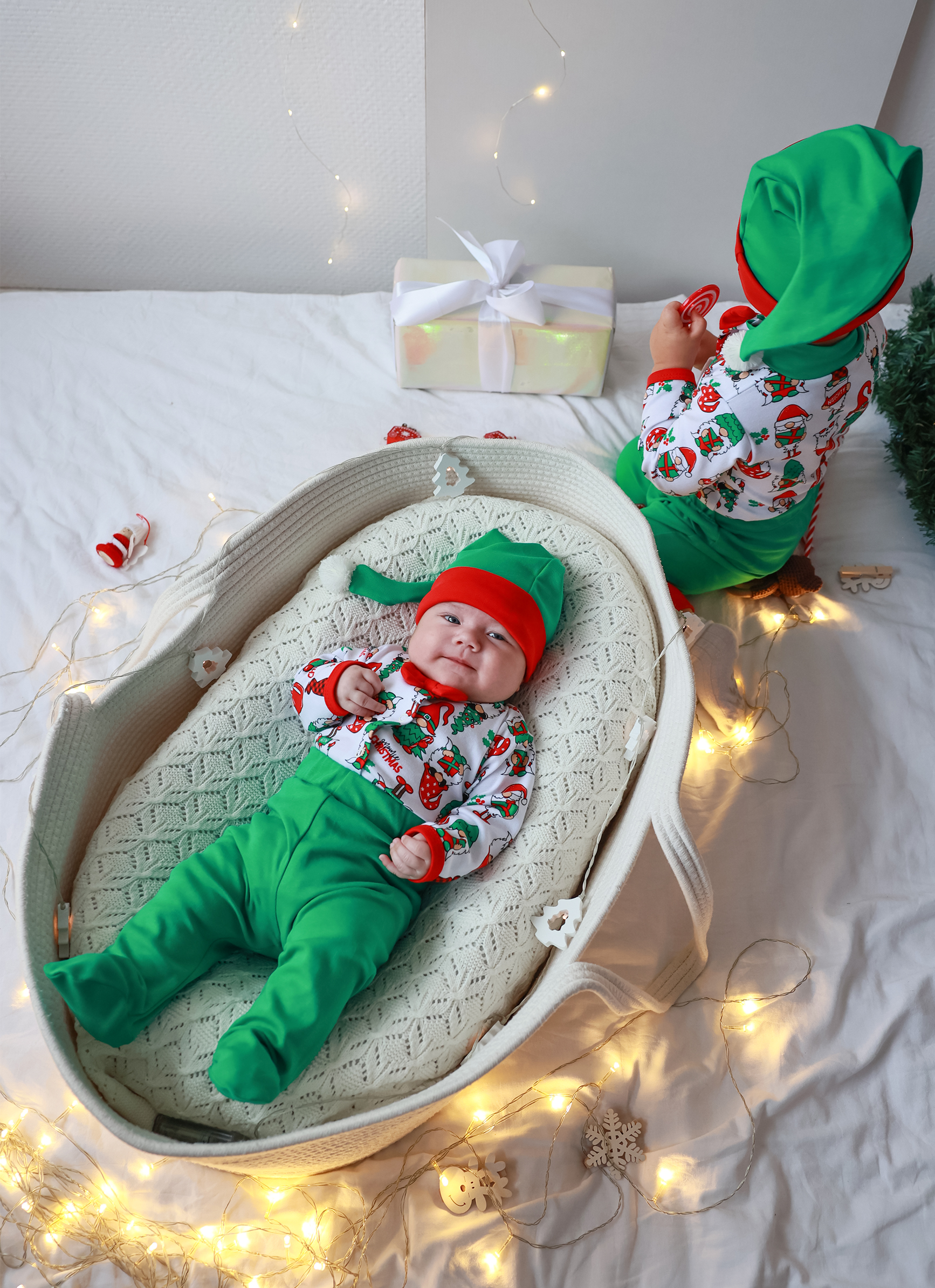 Комплект Bunnyphant Т-175-1/зеленый-красный - фото 2