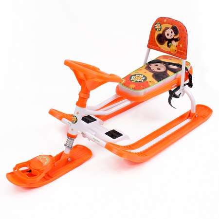Снегокат NiKA kids Тимка Спорт с рулем, со спинкой