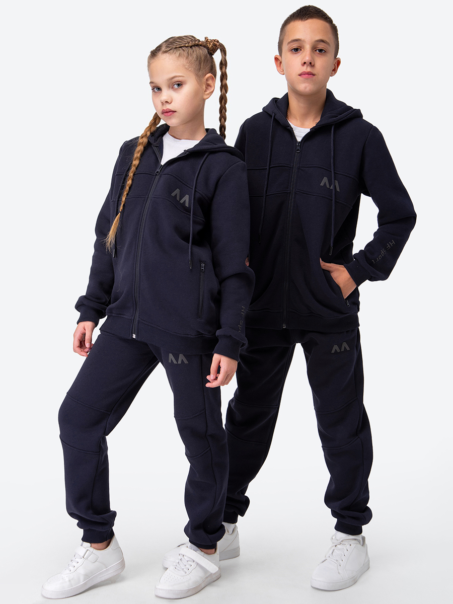 Костюм HappyFox HFJKD7099т.синий - фото 5