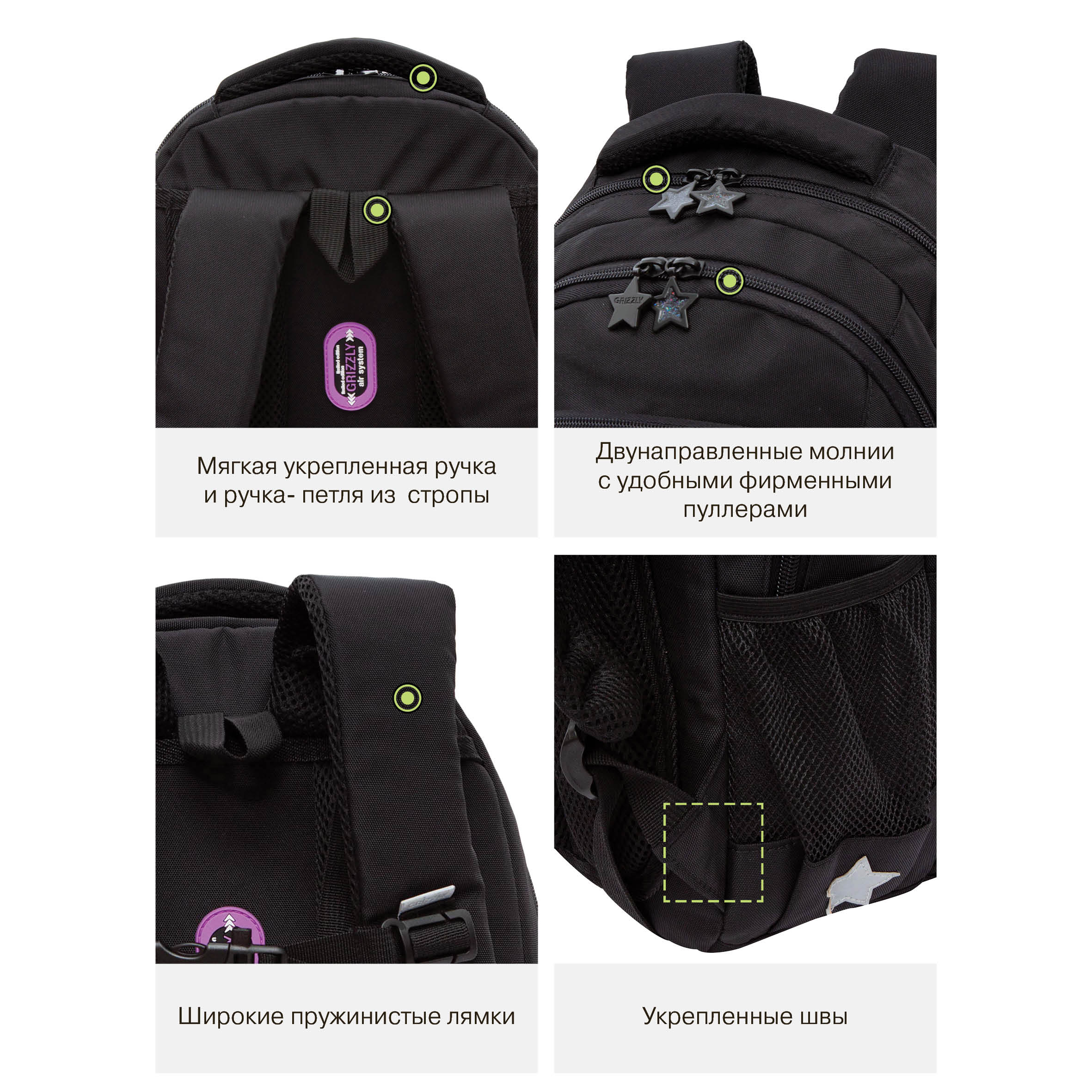 Рюкзак Grizzly для девочки - фото 12