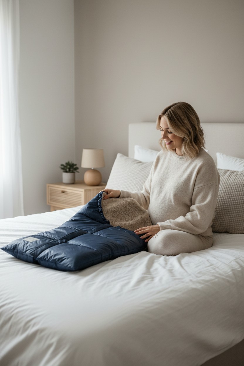 Конверт в коляску Bunnyphant синий - фото 2