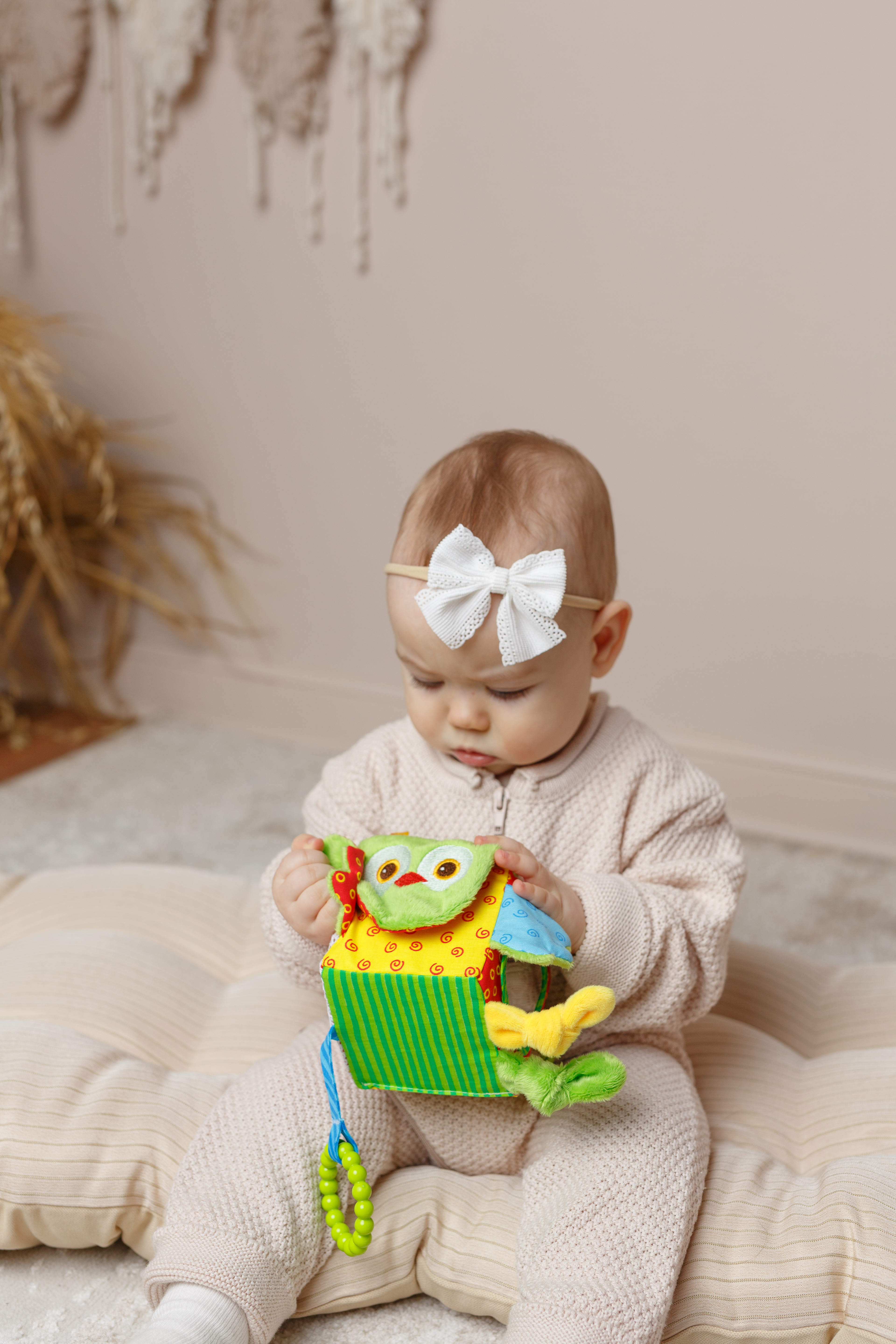 Игрушка Мякиши подвеска кубик Сова - фото 10