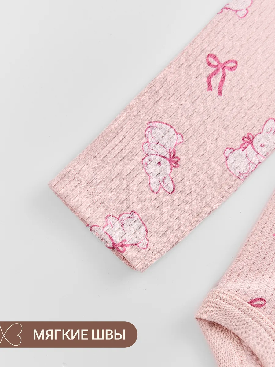 Комплект Mark Formelle (Марк Формэль) 89408/бантики и зайки на розовом - фото 9