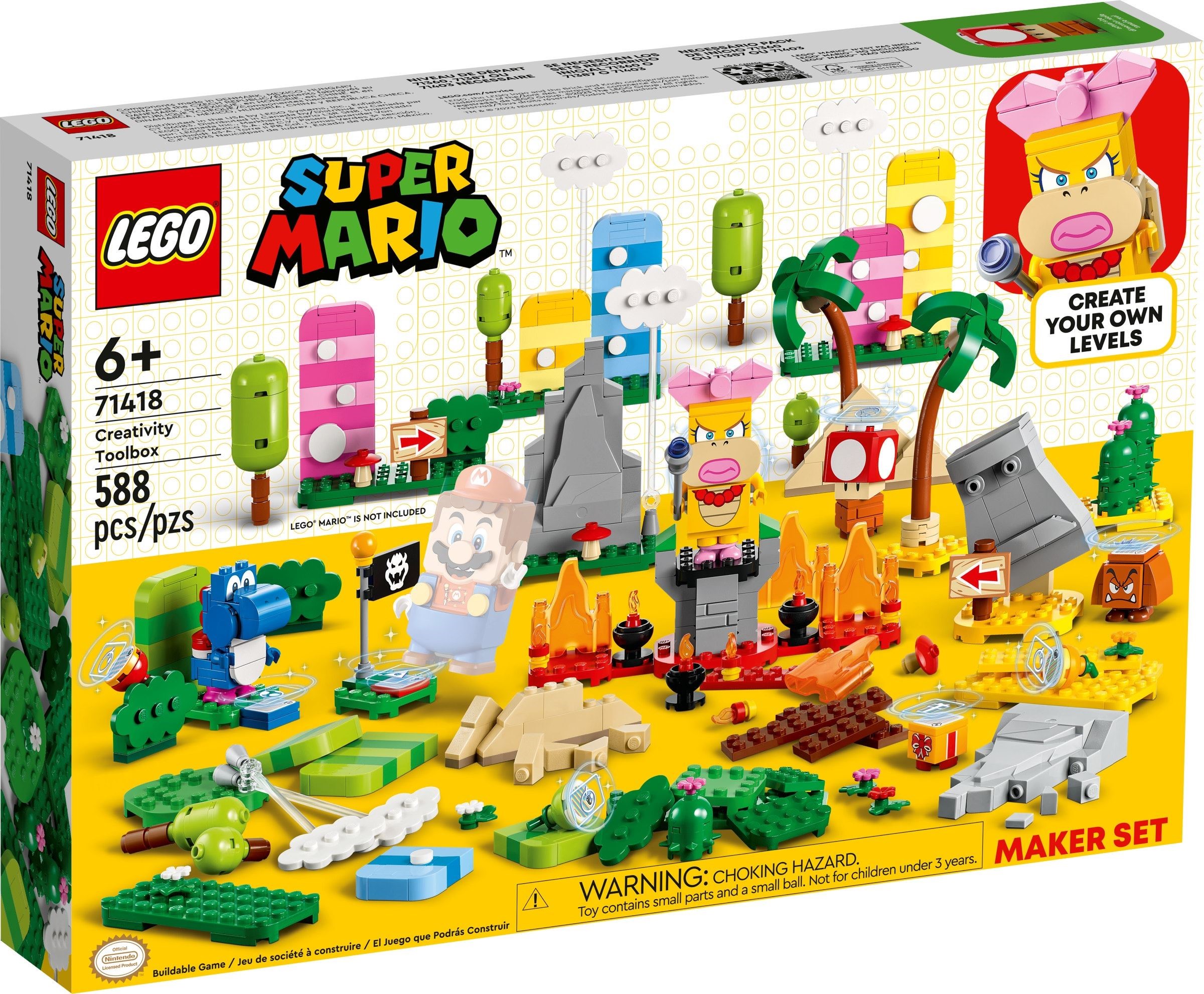 Конструктор LEGO Super Mario 71418 588 дет. - фото 1