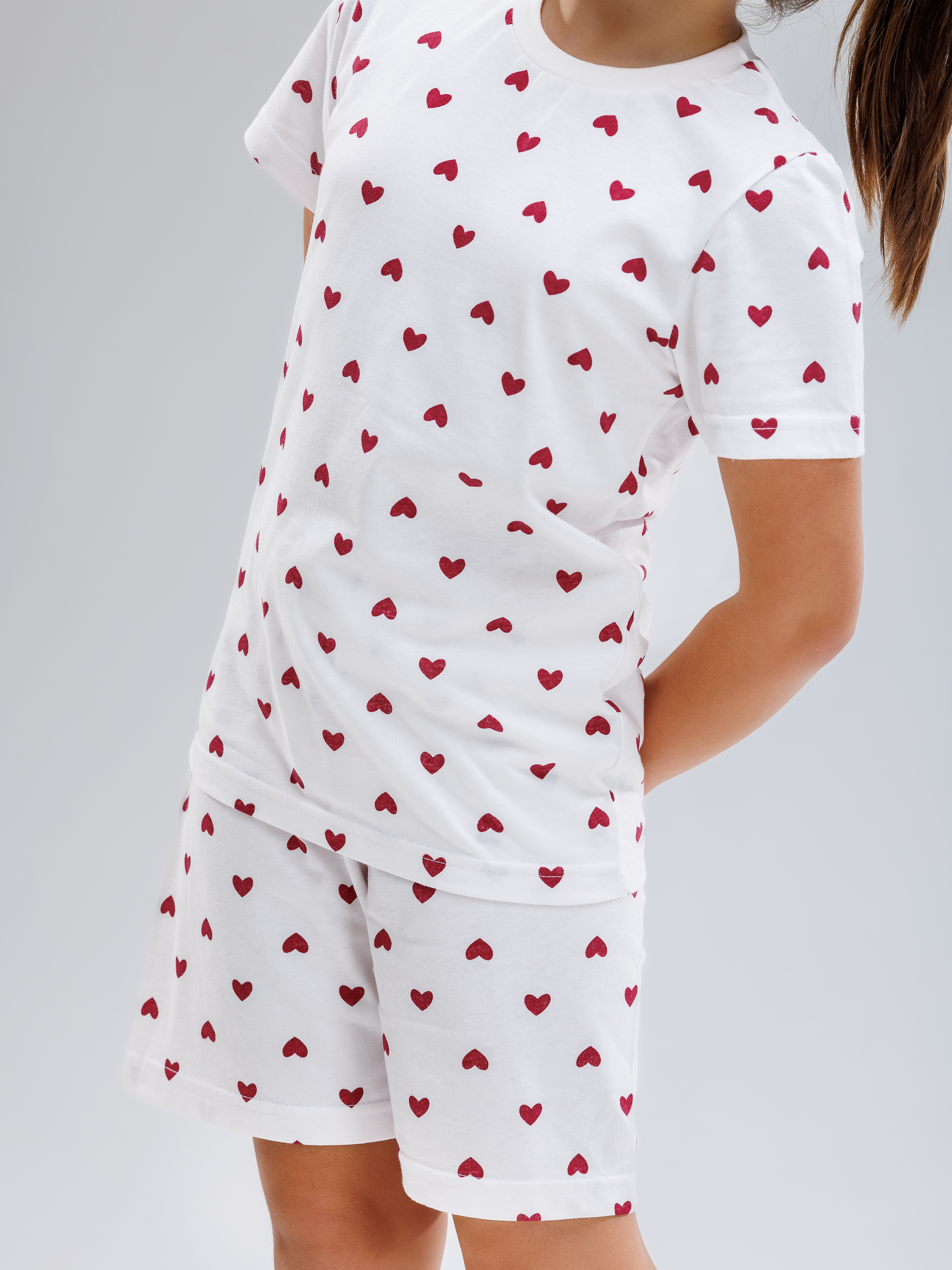 Пижама Babycollection pjm003/sph/k1/016/p2*dмолочный,бордовый - фото 5