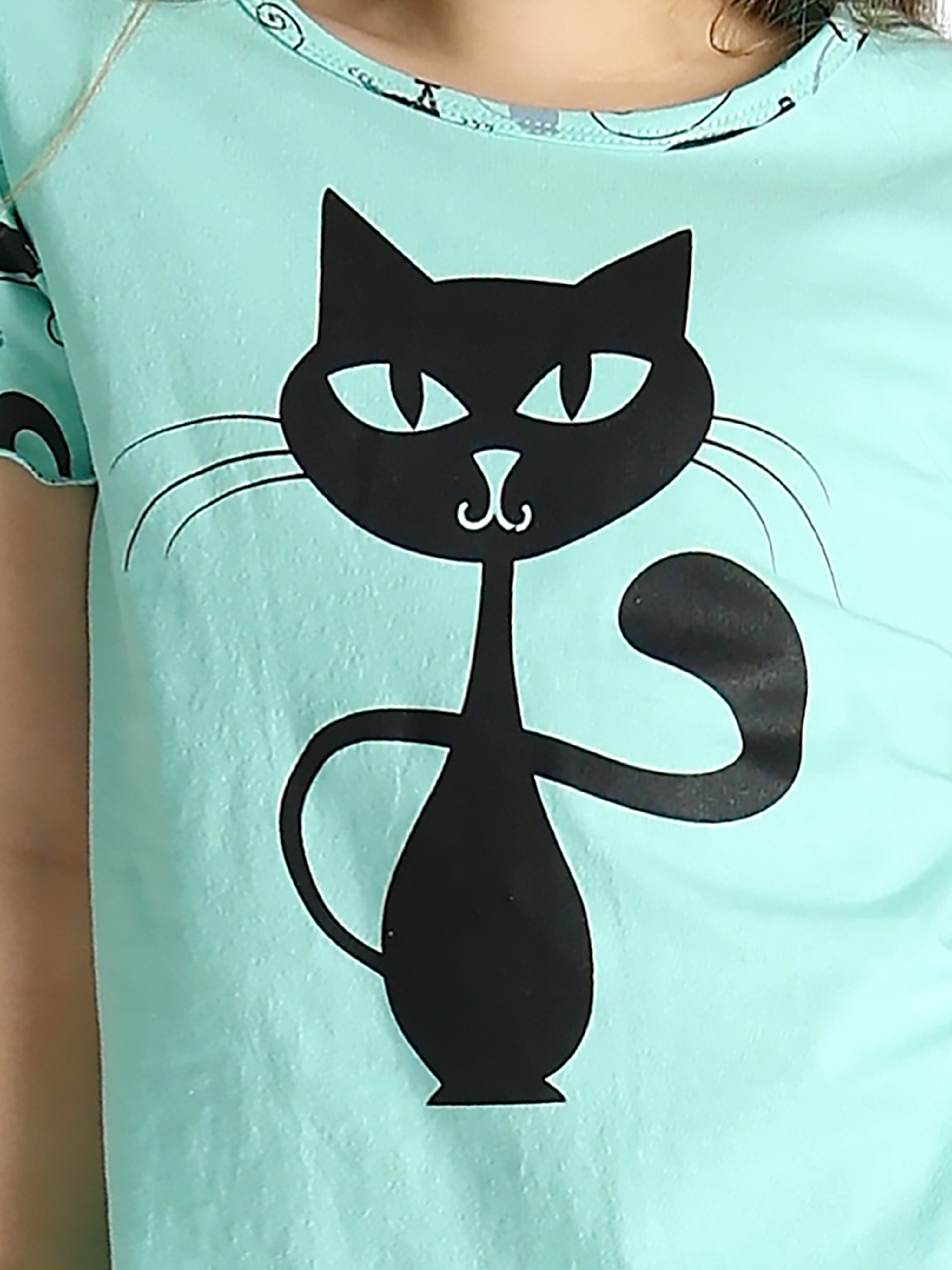 Пижама ДО-Детская Одежда 004К8/мятный10 - фото 9