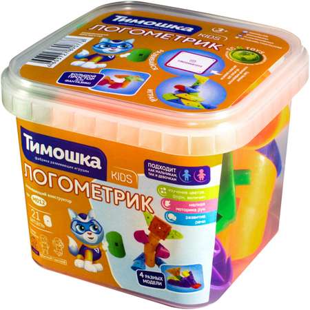 Конструктор ТИМОШКА Логометрик 21 дет.