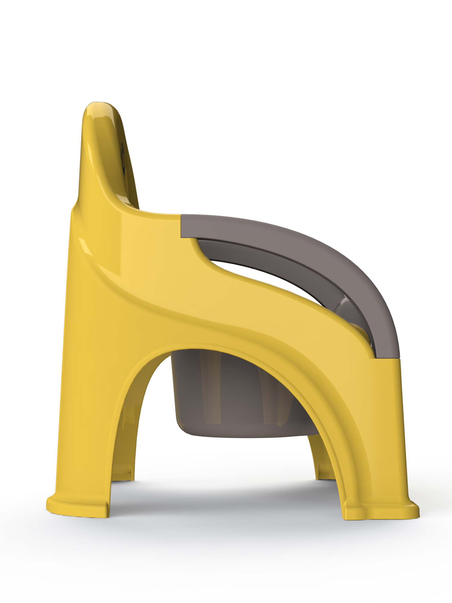 Горшок Amarobaby Baby chair стульчик желтый - фото 6