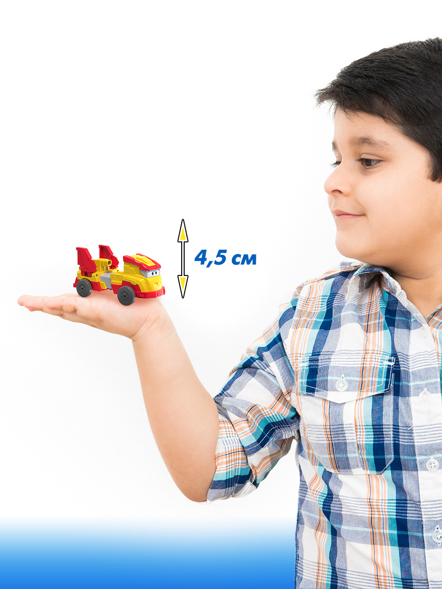 Автомобиль Super Wings Набор мини-автомобилей 4 шт EU770135 - фото 2