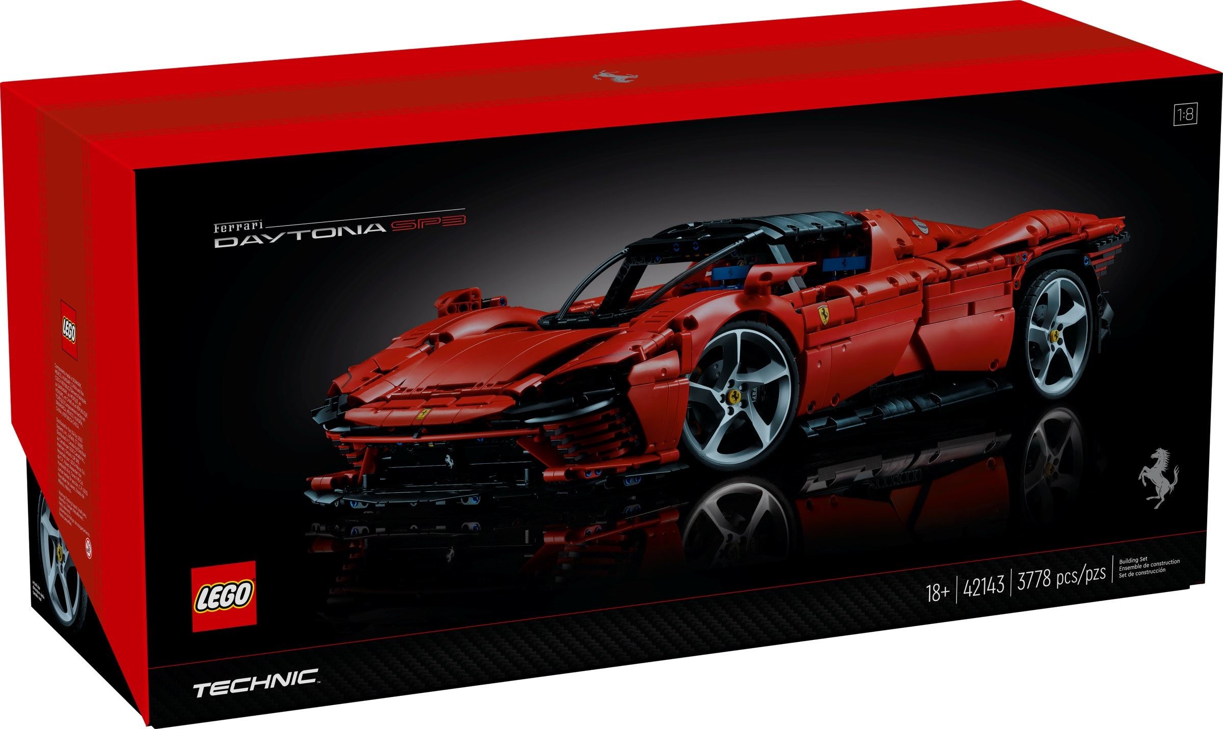 Изображение товара Конструктор LEGO Technic Ferrari Daytona SP3 42143 905 деталей, сборная модель суперкара