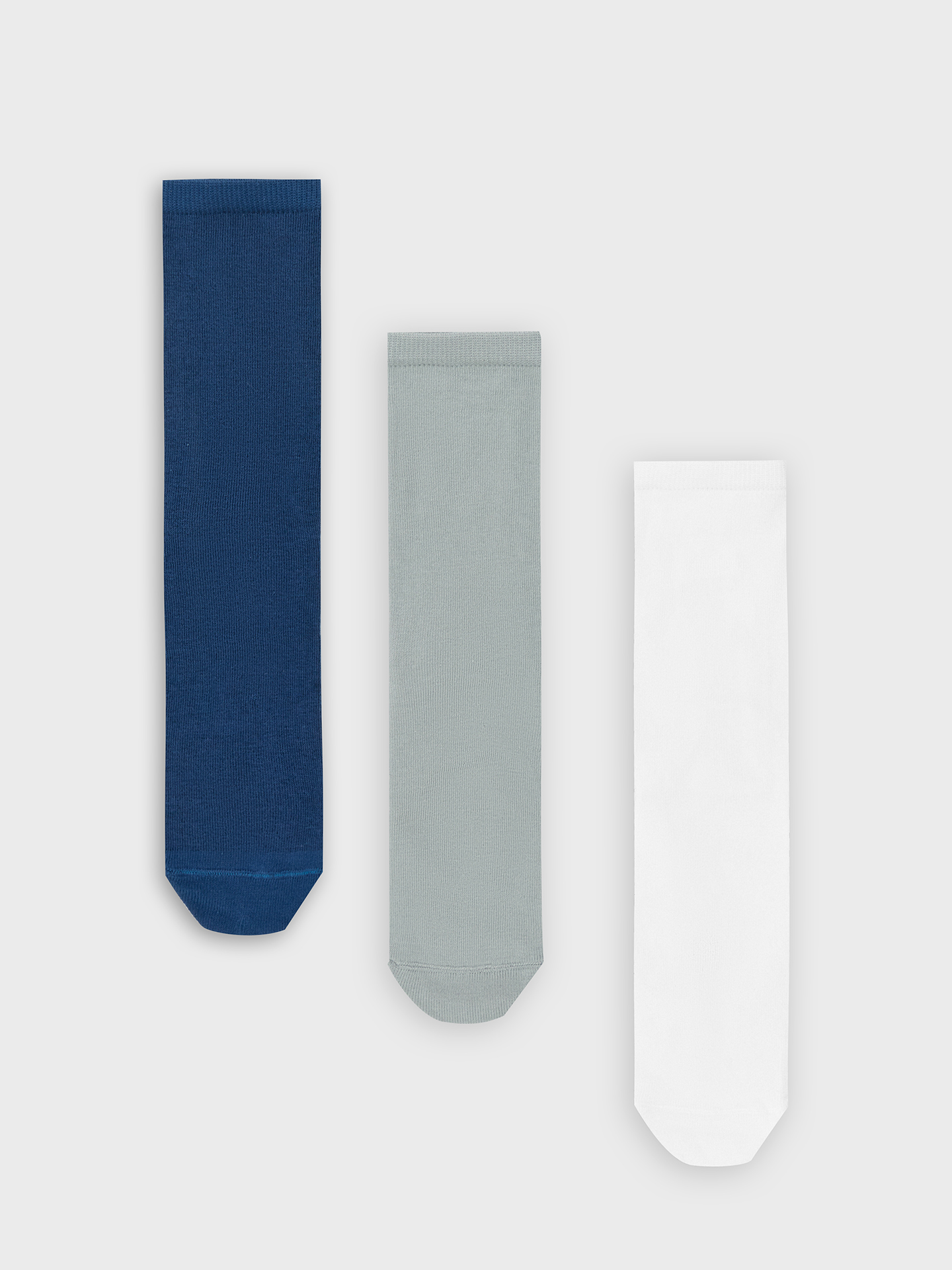 Носки 3 пары Mark Formelle (Марк Формэль) 430A-1407/джинсовый /св.оливка /белый/ - фото 3