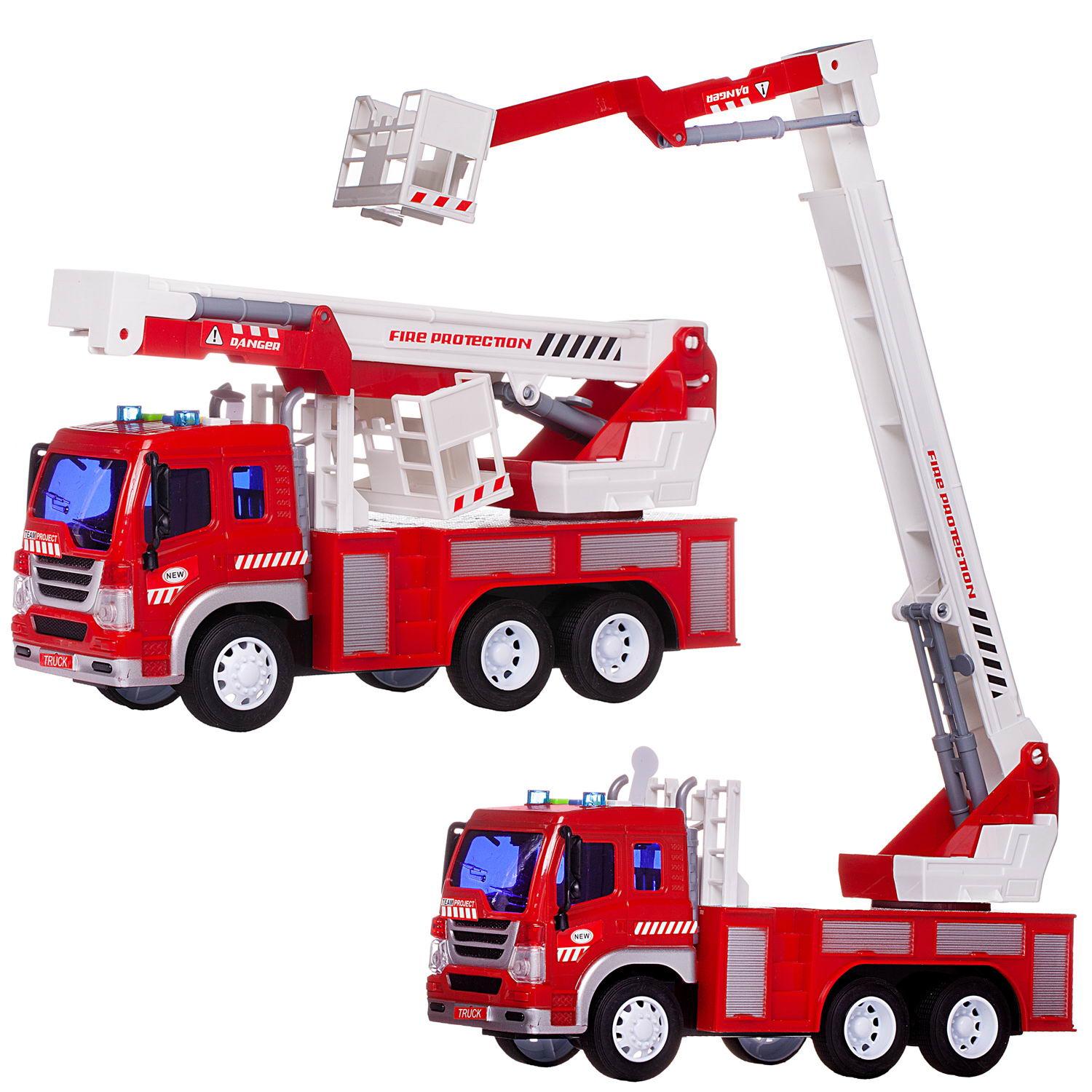 Пожарная машина Abtoys 1:16 C-00492 - фото 6