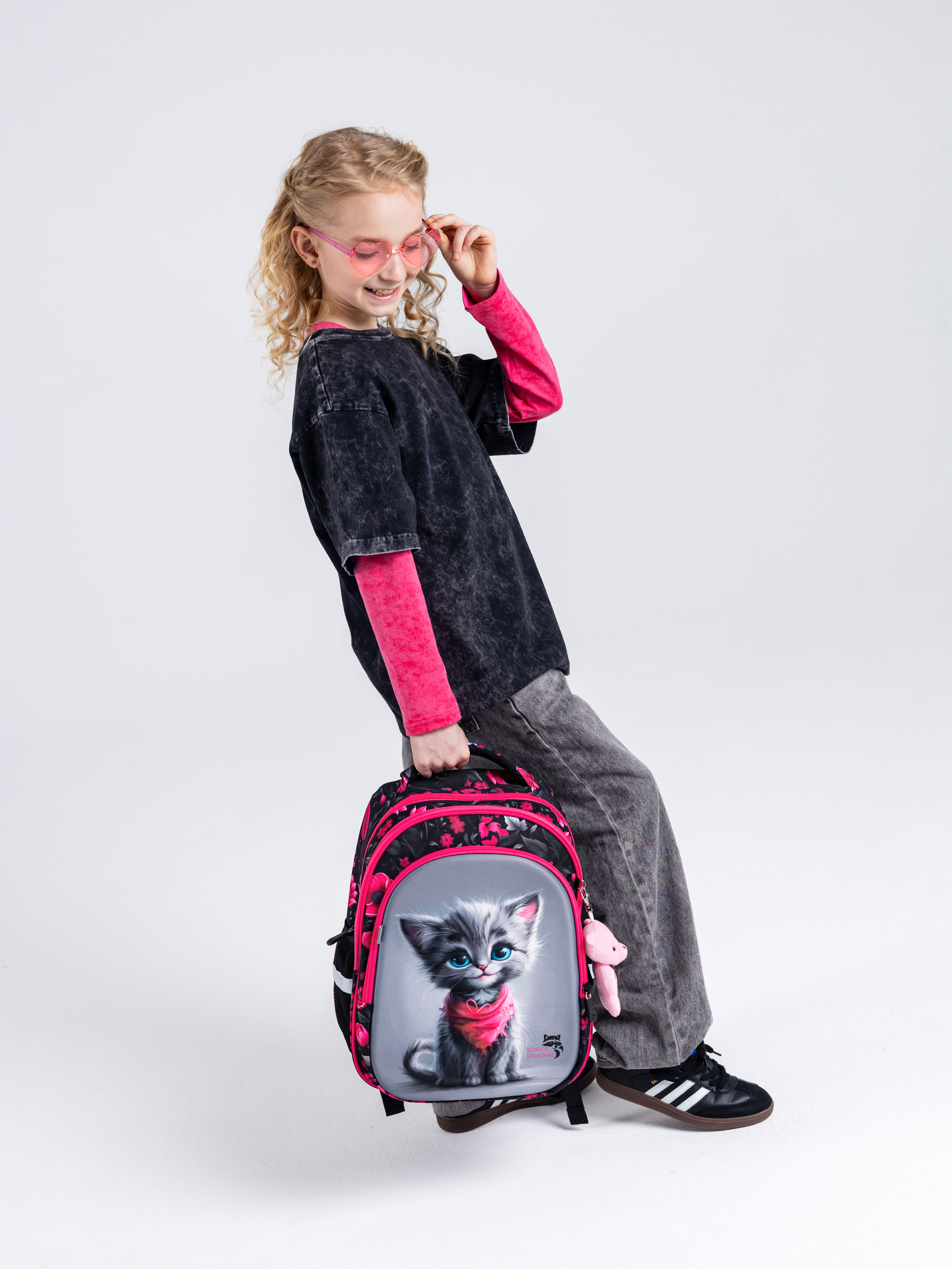 Рюкзак School Standard первокласснику набор 4 в 1 - фото 2