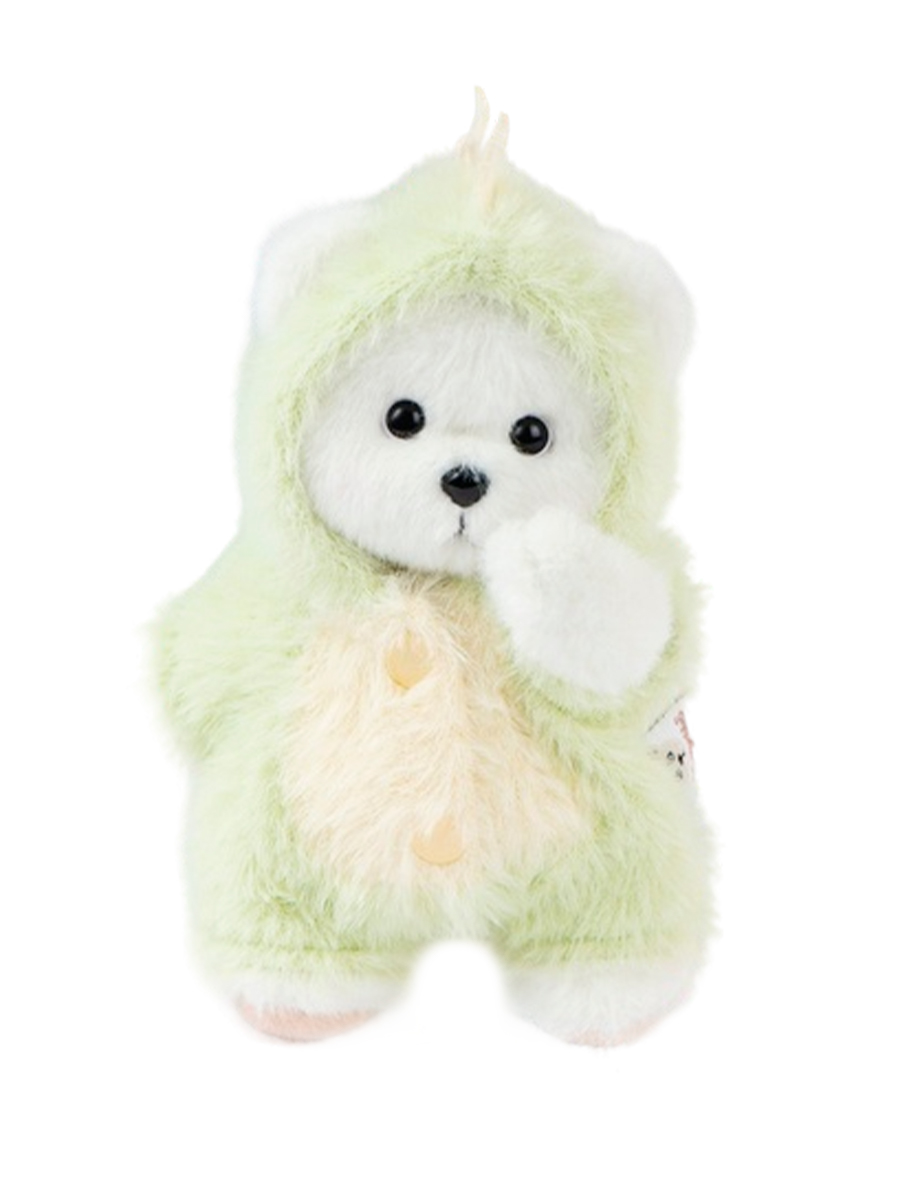 Мягкая игрушка TeddyTales костюм Динозавра брелок - фото 4