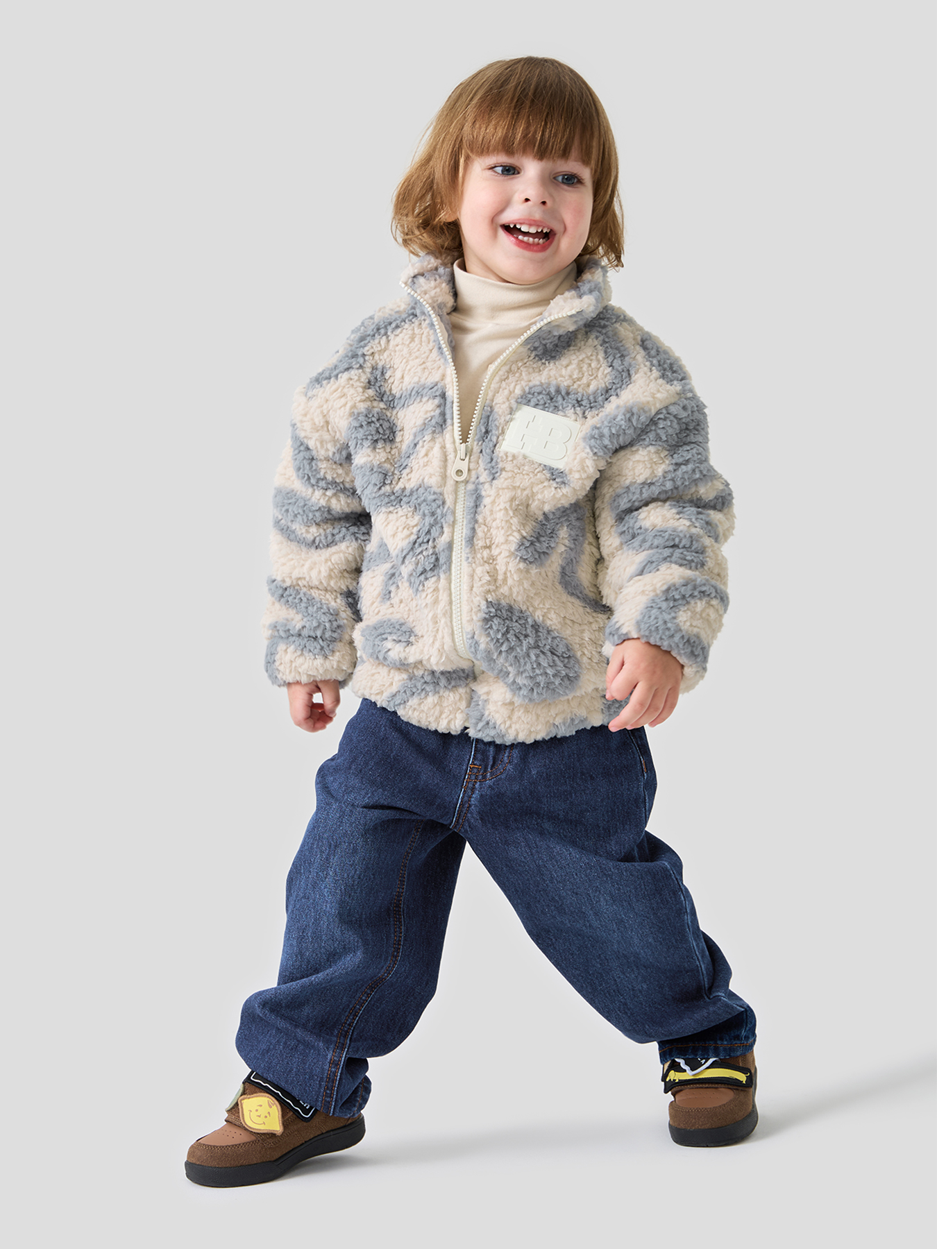 Куртка Happy Baby 89062-1_grey-blue - фото 13