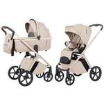 Коляска 2в1 Carrello Vector CRL-6550 бежевый