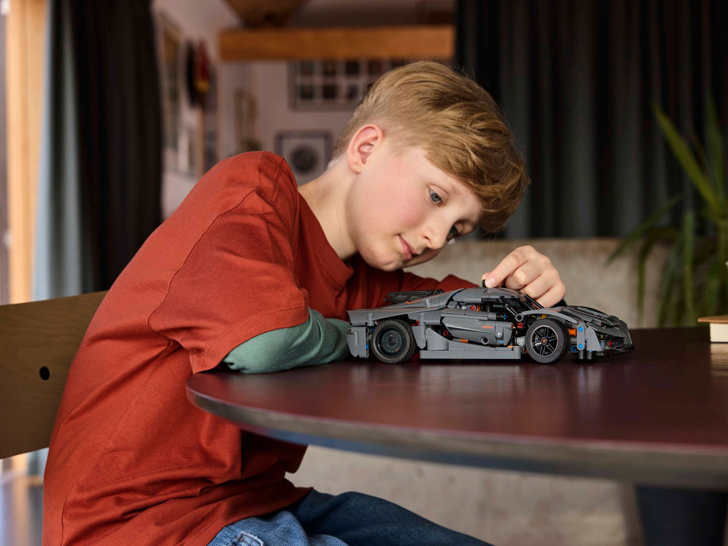 Конструктор LEGO Technic Koenigsegg Jesko Absolut Grey 801 дет. - фото 12