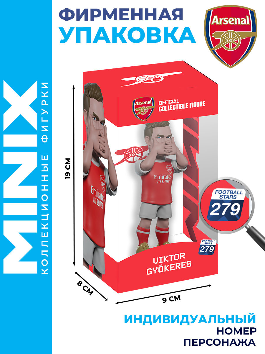 Фигурка MINIX футболист Виктор Дьёкереш - фото 3