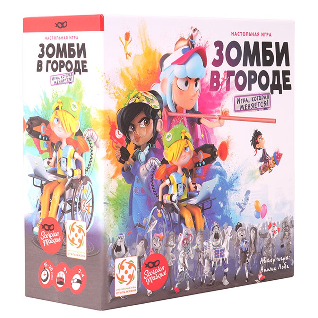 Настольная игра Стиль жизни Зомби в городе - фото 1