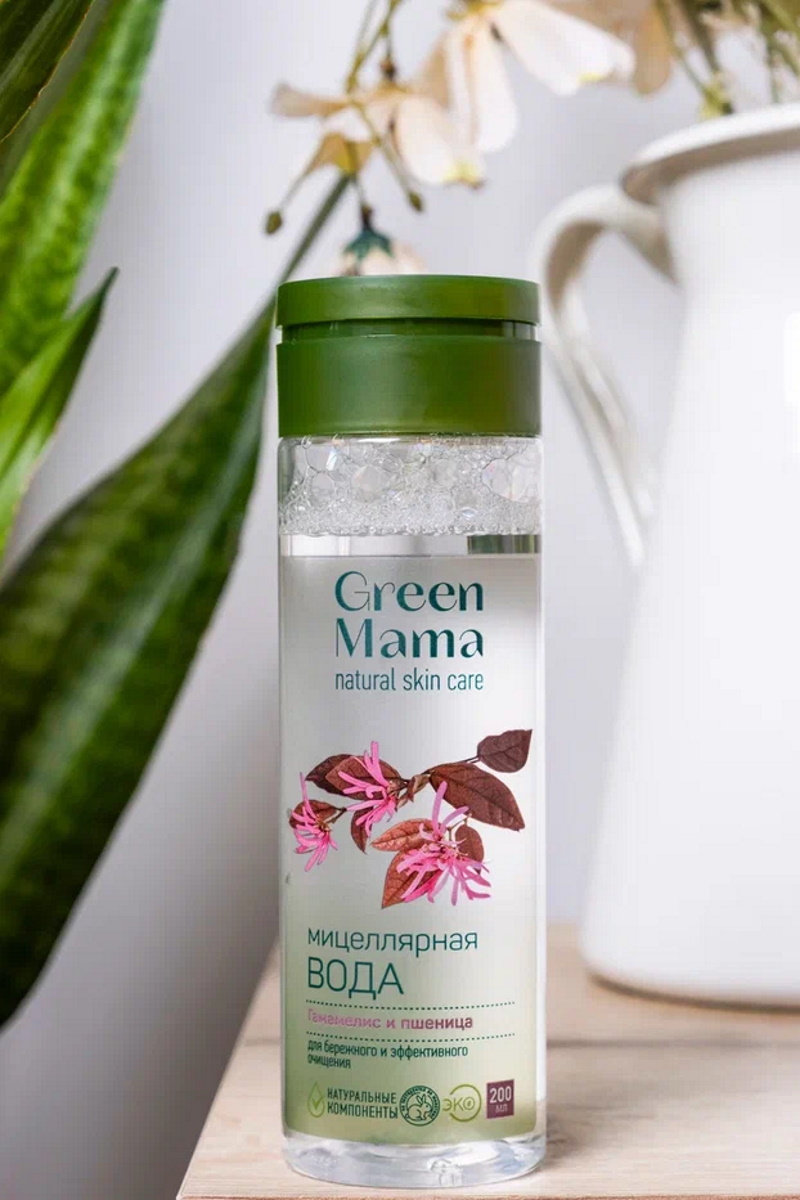 Мицеллярная вода Green Mama для снятия макияжа 200 мл 1 шт. - фото 12