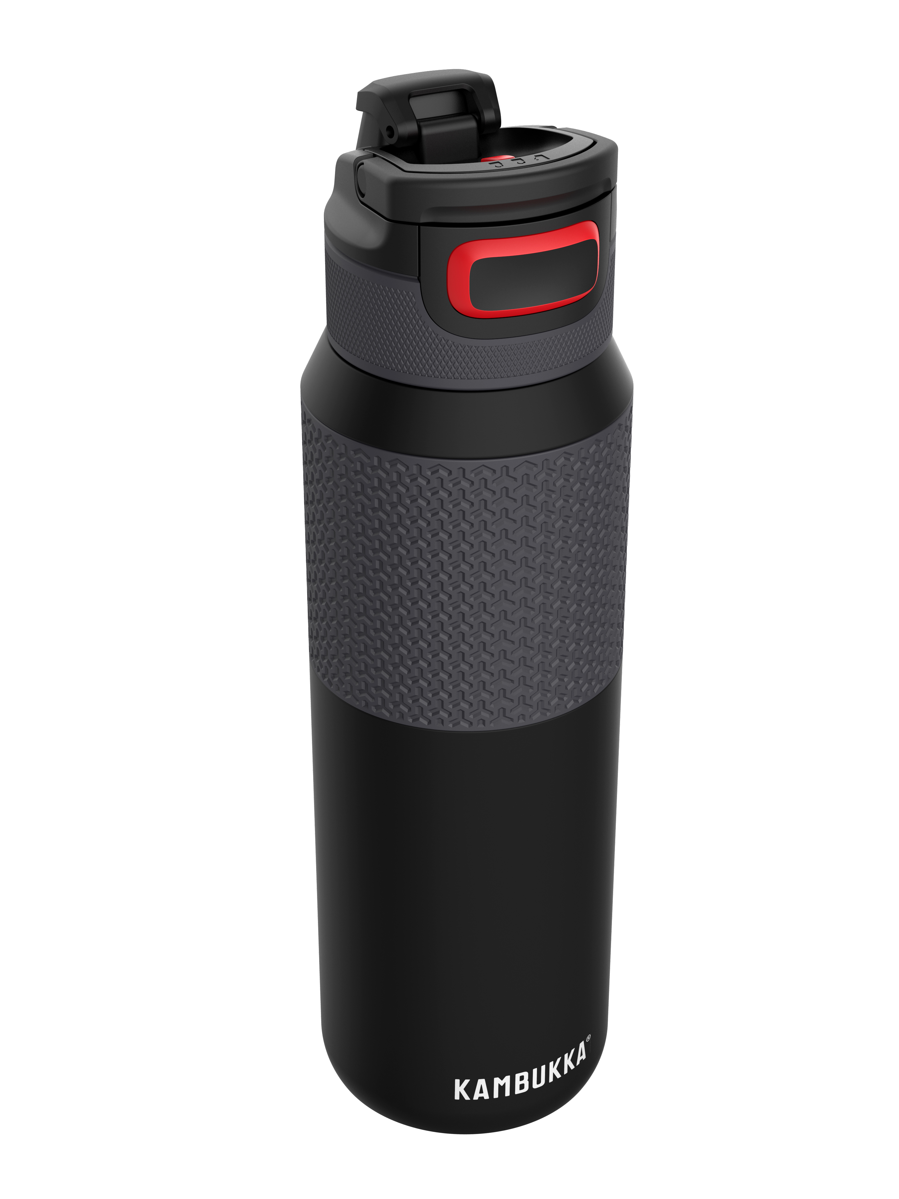 Термобутылка Kambukka Elton 1л черная 11-03037 - фото 1