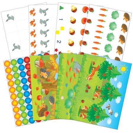 Комплект МОЗАИКА kids ШСГ Четвертый год (3-4 года) + Игротека