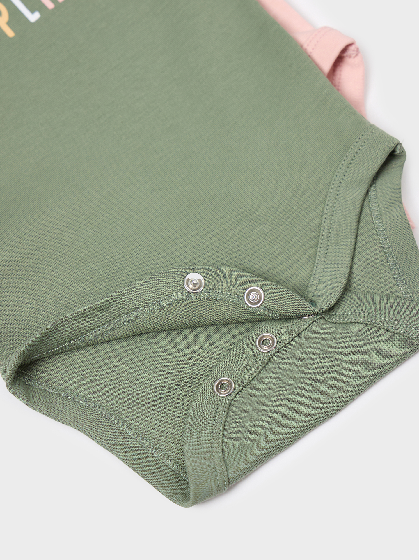 Боди 2 шт Mark Formelle (Марк Формэль) 13016-2/св.розовый +зеленый +печать - фото 6