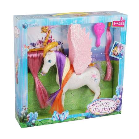 Фигурка Наша Игрушка Лошадка с крыльями