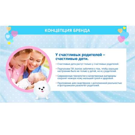 Подгузники Joonies S (3-7 кг) 72 шт.