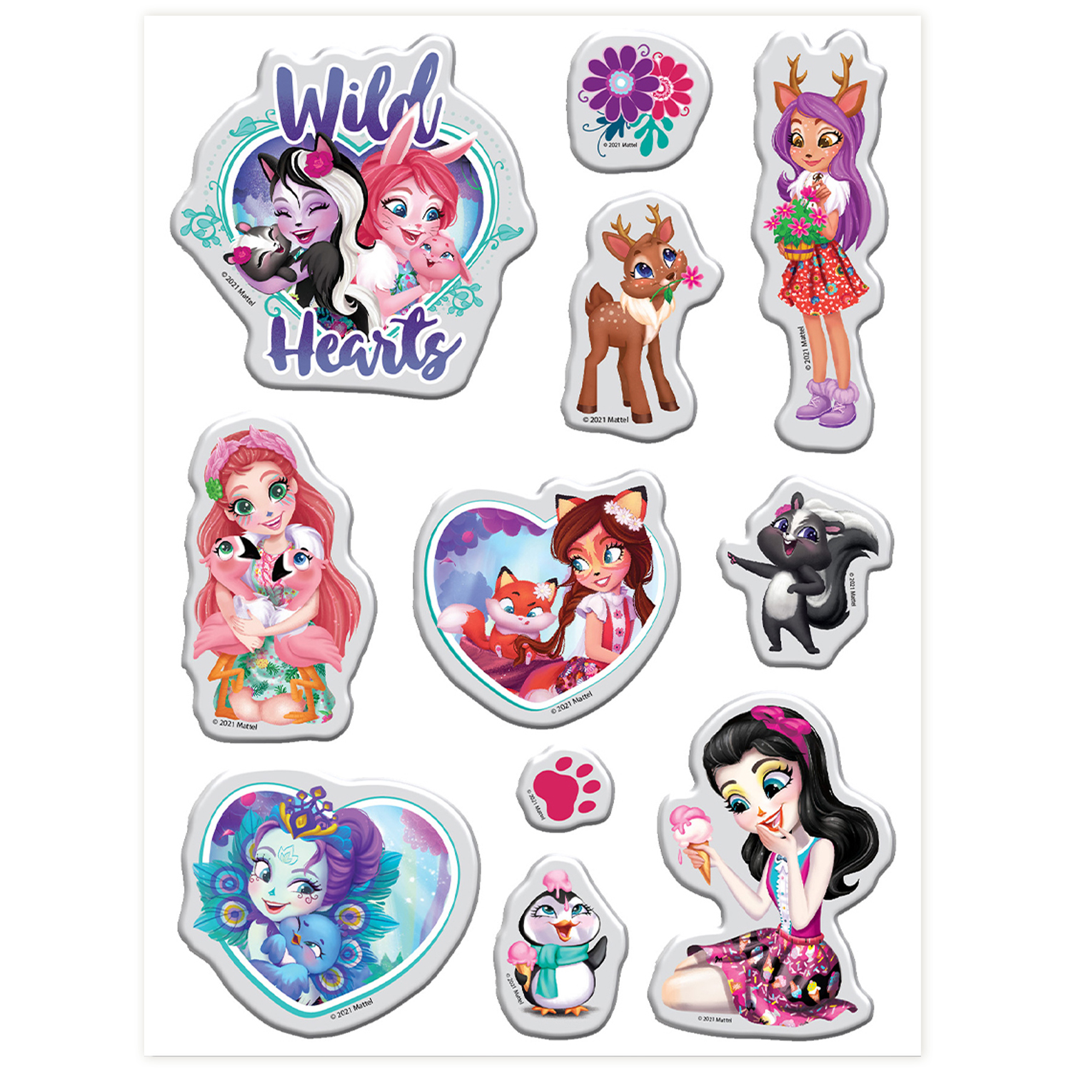 Наклейки ND PLAY Энчантималс - фото 2